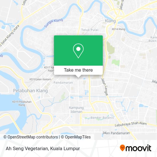 Ah Seng Vegetarian map