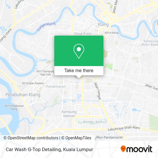 Car Wash G-Top Detailing map