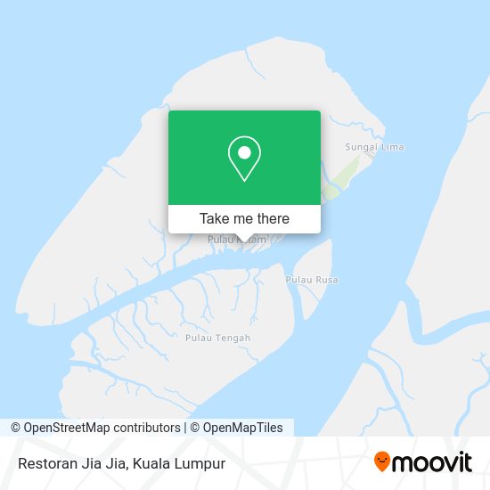 Peta Restoran Jia Jia