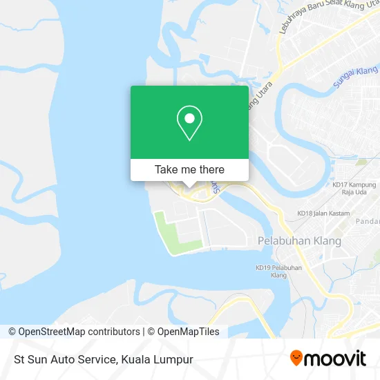 St Sun Auto Service map