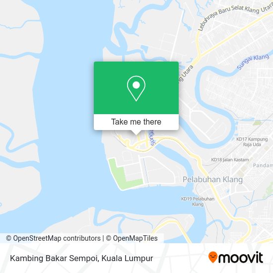 Kambing Bakar Sempoi map