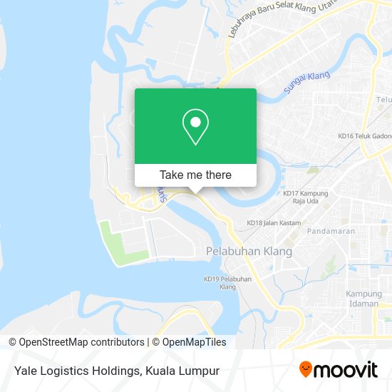 Yale Logistics Holdings map