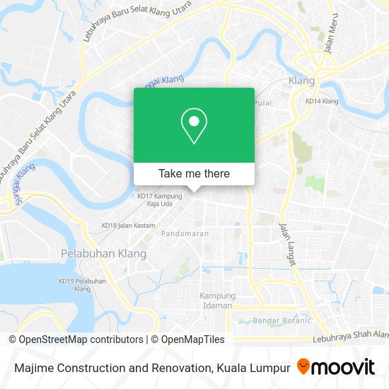 Majime Construction and Renovation map