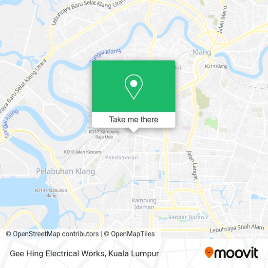 Gee Hing Electrical Works map