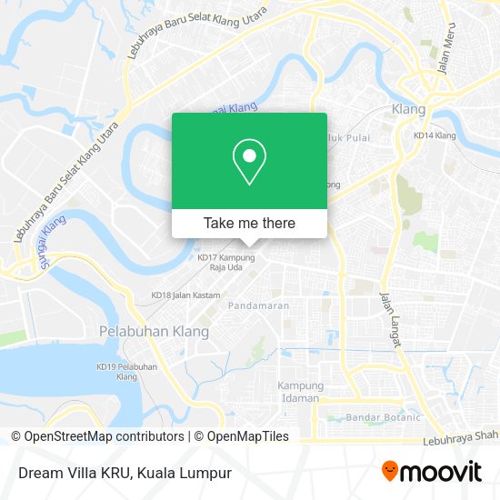 Peta Dream Villa KRU