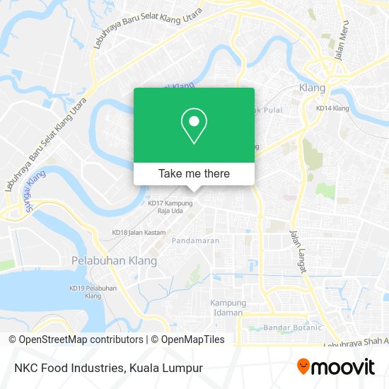 NKC Food Industries map