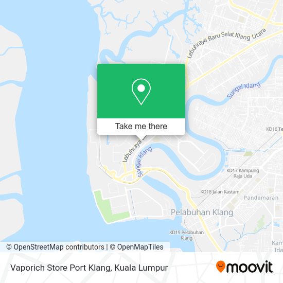 Peta Vaporich Store Port Klang