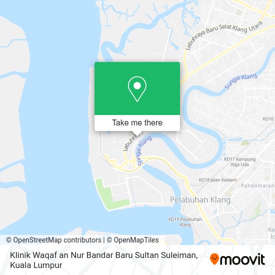 Klinik Waqaf an Nur Bandar Baru Sultan Suleiman map