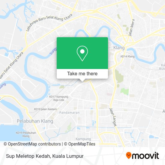 Sup Meletop Kedah map