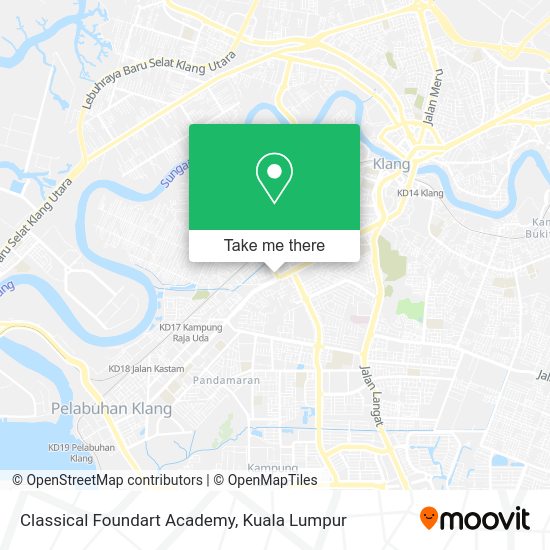 Classical Foundart Academy map