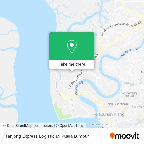 Tanjong Express Logistic M map