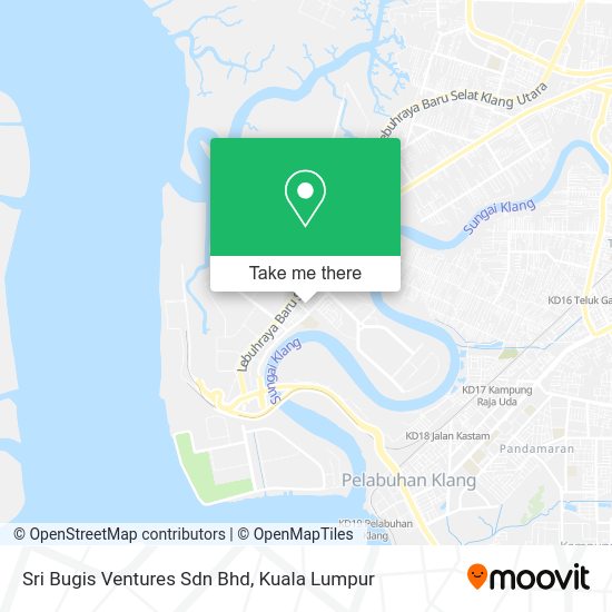 Sri Bugis Ventures Sdn Bhd map