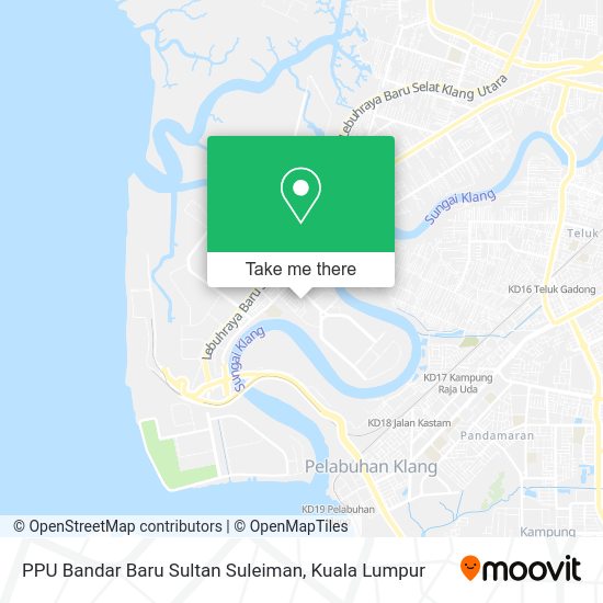 PPU Bandar Baru Sultan Suleiman map