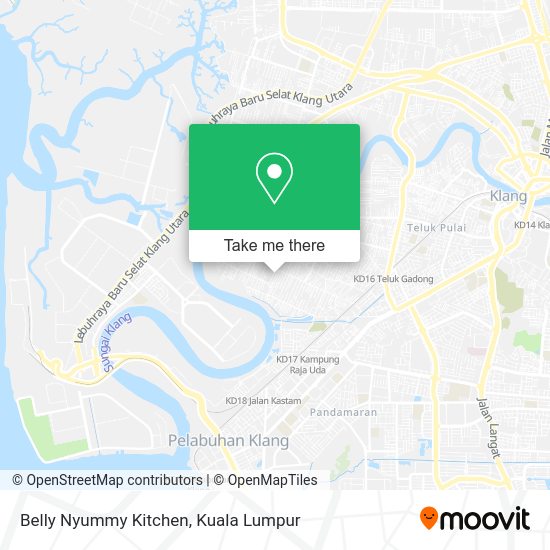 Belly Nyummy Kitchen map