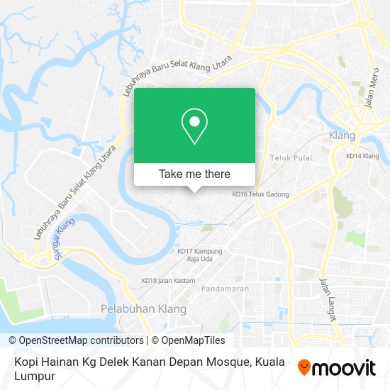 Kopi Hainan Kg Delek Kanan Depan Mosque map