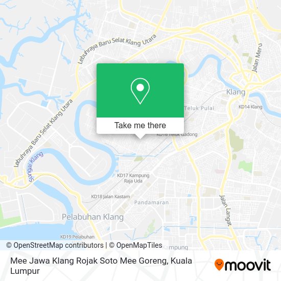 Peta Mee Jawa Klang Rojak Soto Mee Goreng