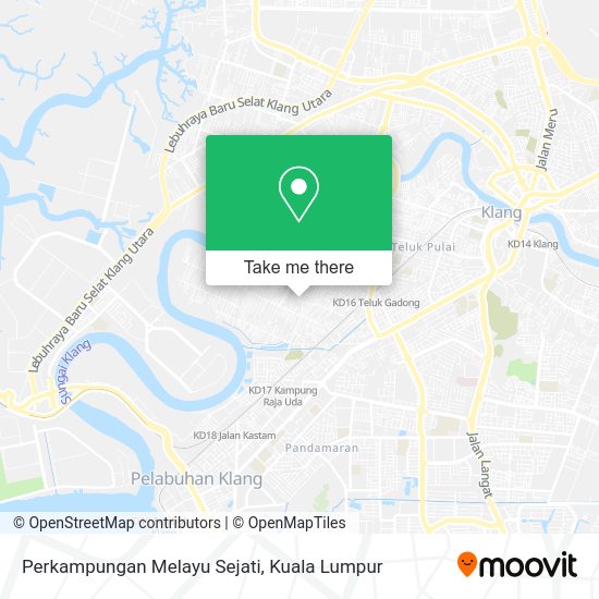 Perkampungan Melayu Sejati map