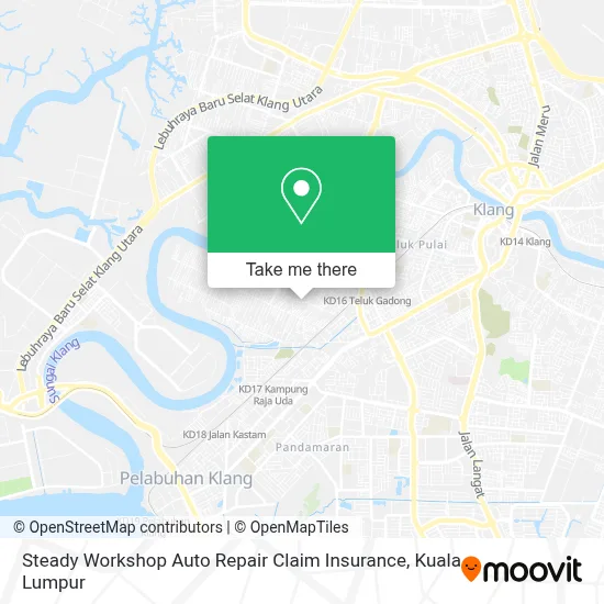 Steady Workshop Auto Repair Claim Insurance map