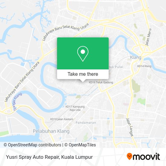 Peta Yusri Spray Auto Repair