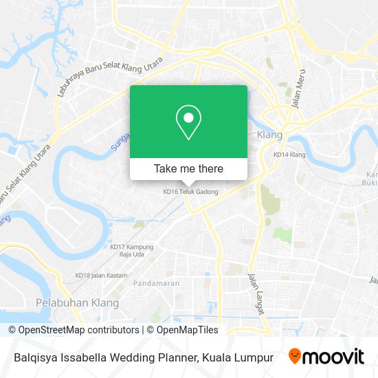 Balqisya Issabella Wedding Planner map