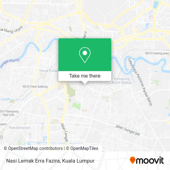 Nasi Lemak Erra Fazira map
