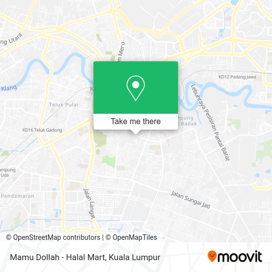 Mamu Dollah - Halal Mart map