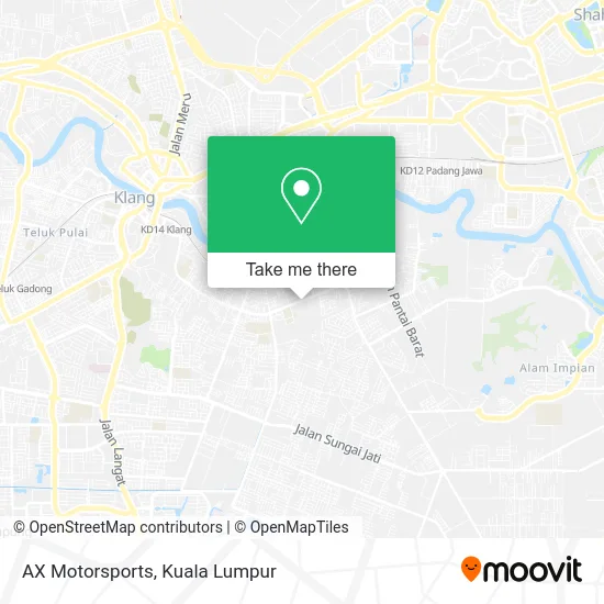 AX Motorsports map