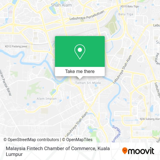 Malaysia Fintech Chamber of Commerce map