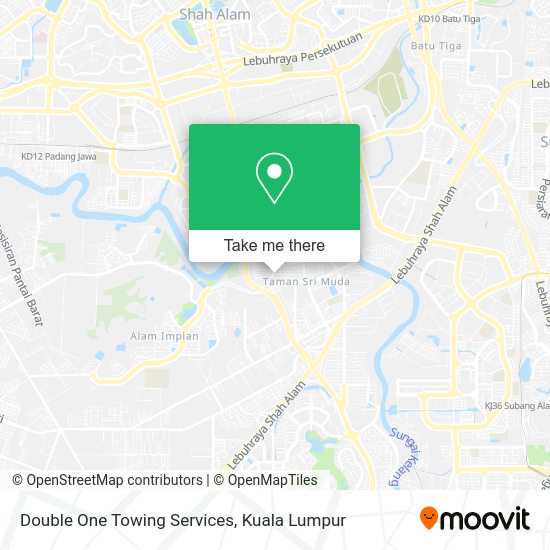 Double One Towing Services map