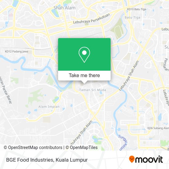 BGE Food Industries map