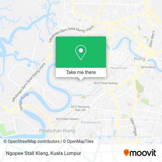 Peta Ngopee Stall Klang