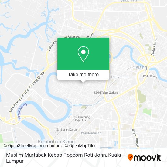 Muslim Murtabak Kebab Popcorn Roti John map