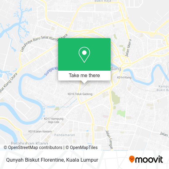 Peta Qunyah Biskut Florentine