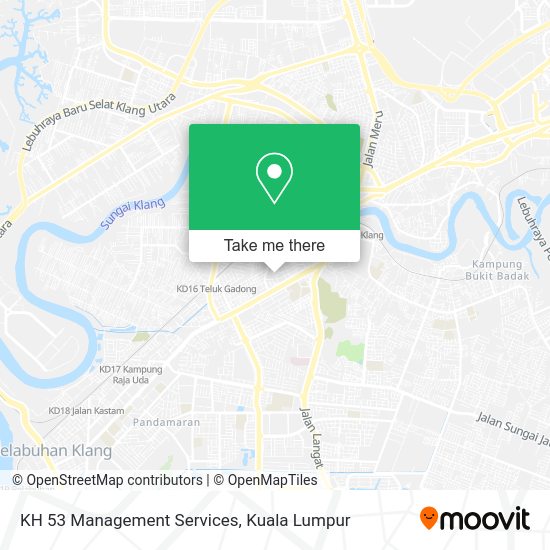 KH 53 Management Services map