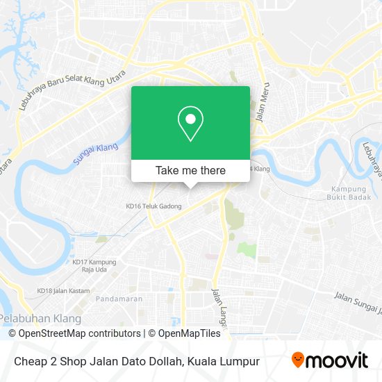 Cheap 2 Shop Jalan Dato Dollah map