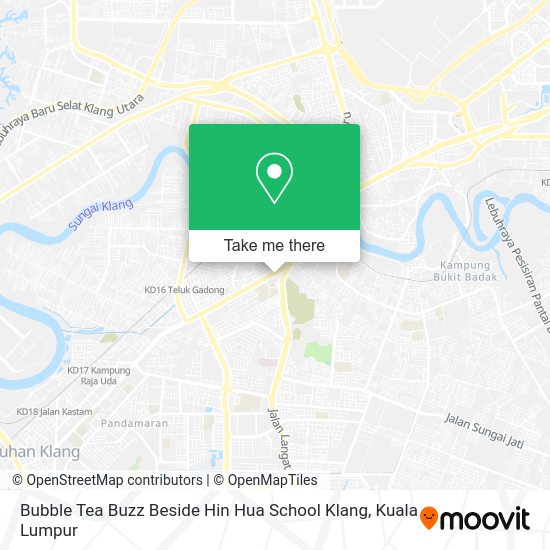 Bubble Tea Buzz Beside Hin Hua School Klang map