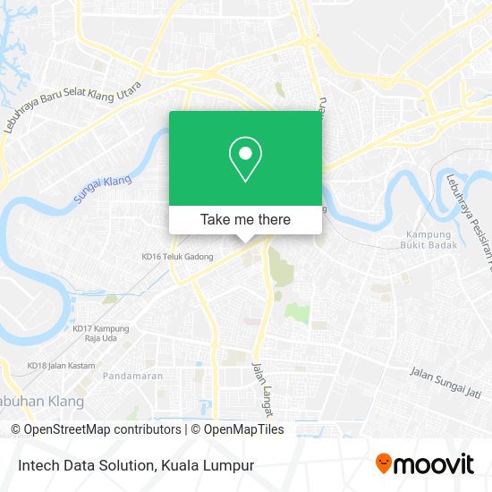 Intech Data Solution map