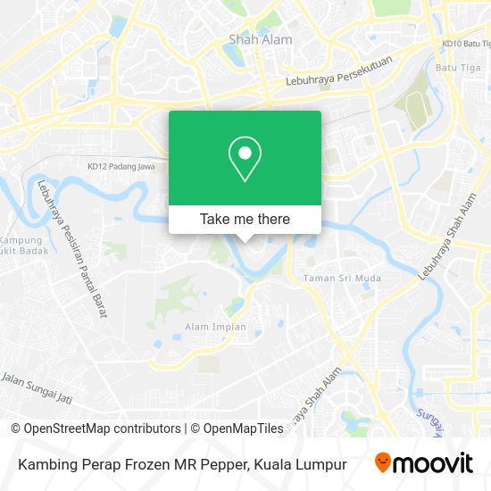 Kambing Perap Frozen MR Pepper map