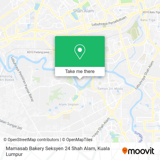 Mamasab Bakery Seksyen 24 Shah Alam map