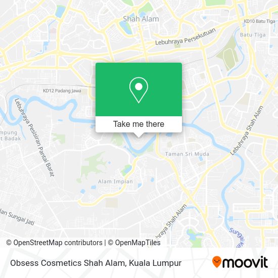 Peta Obsess Cosmetics Shah Alam