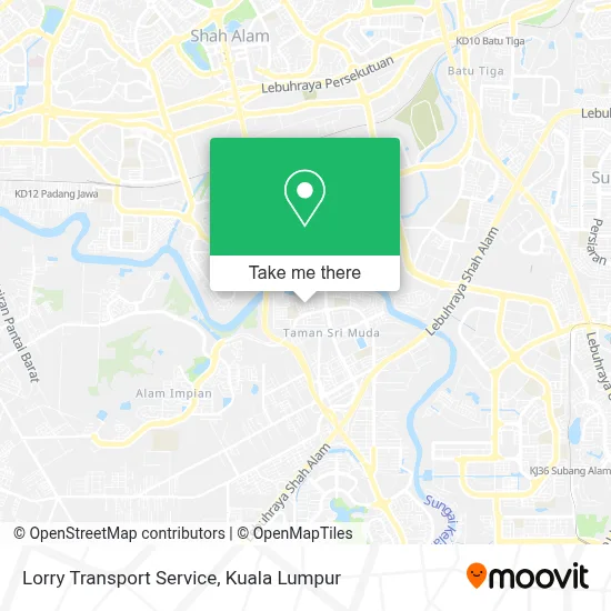 Lorry Transport Service map
