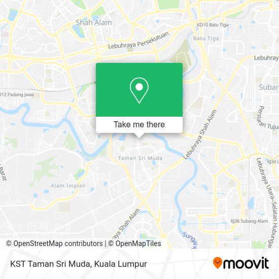 Peta KST Taman Sri Muda
