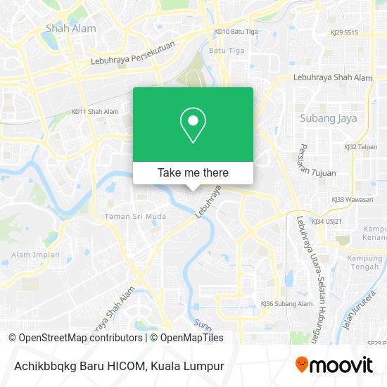 Achikbbqkg Baru HICOM map
