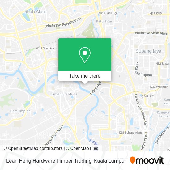 Lean Heng Hardware Timber Trading map