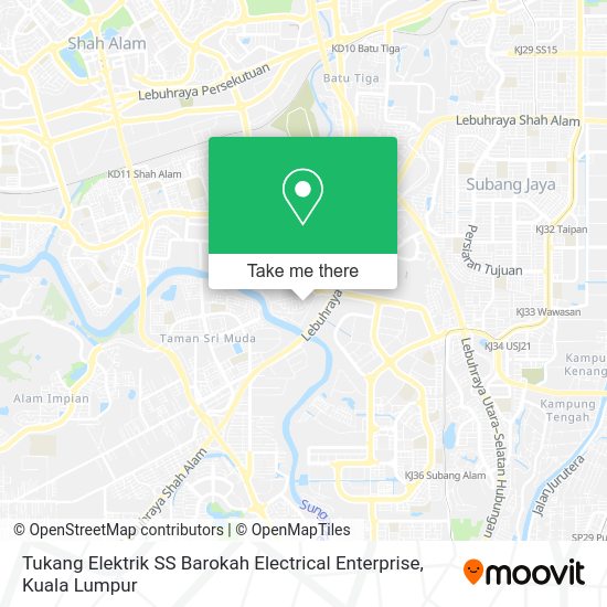Tukang Elektrik SS Barokah Electrical Enterprise map