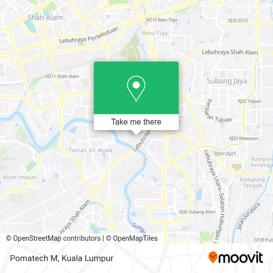Pomatech M map