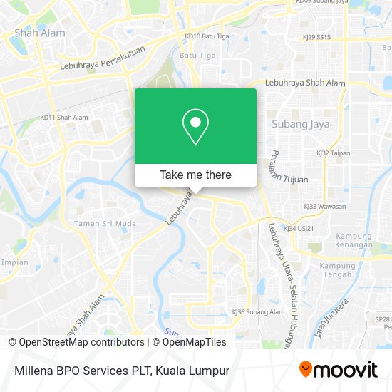 Millena BPO Services PLT map