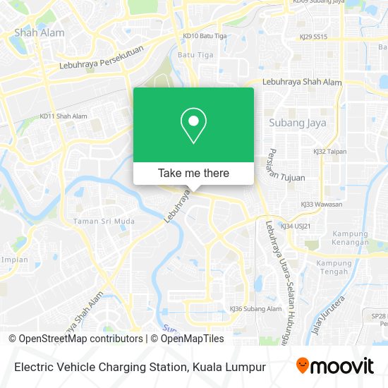 Electric Vehicle Charging Station map