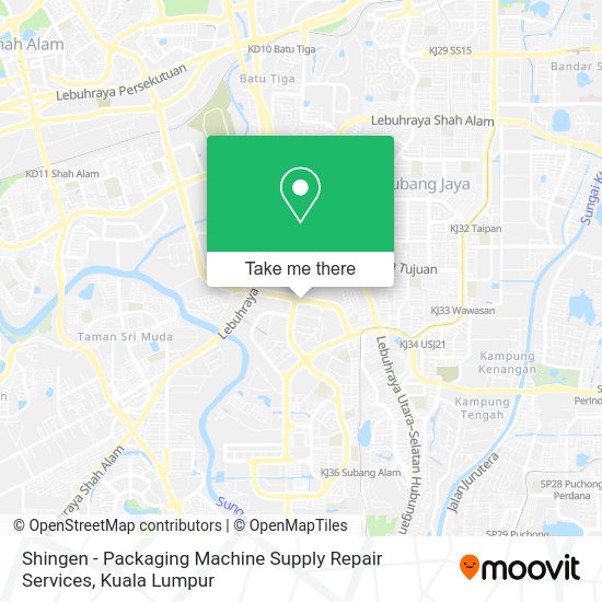 Shingen - Packaging Machine Supply Repair Services map