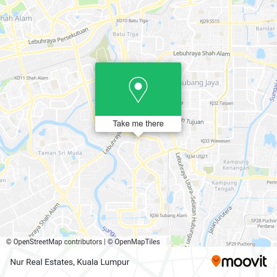Nur Real Estates map